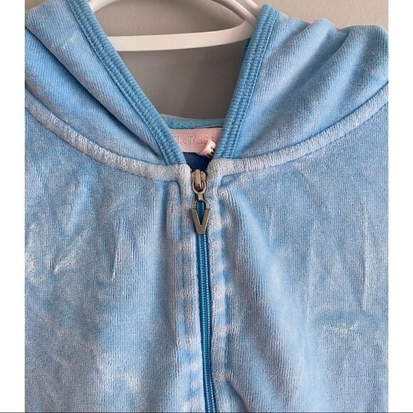 Victoria’s Secret Velvet Full Zip Hoodie - Picture 3 of 6